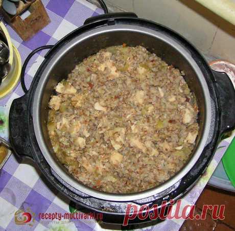 Вкусный рецепт гречки с мясом в мультиварке