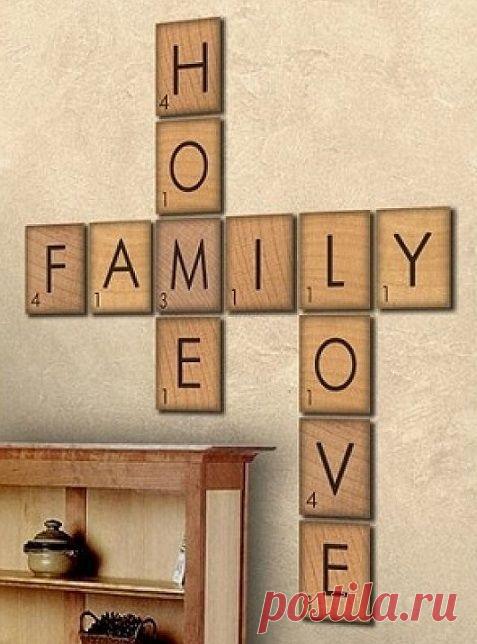 How to make Giant Scrabble Tile Table Numbers!