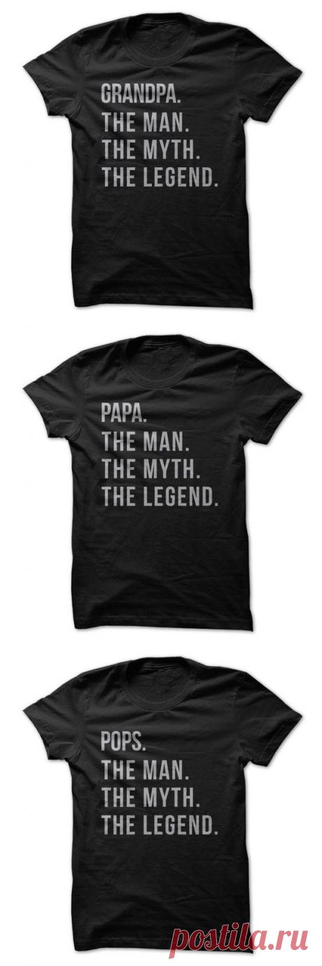 Футболка для дедушки