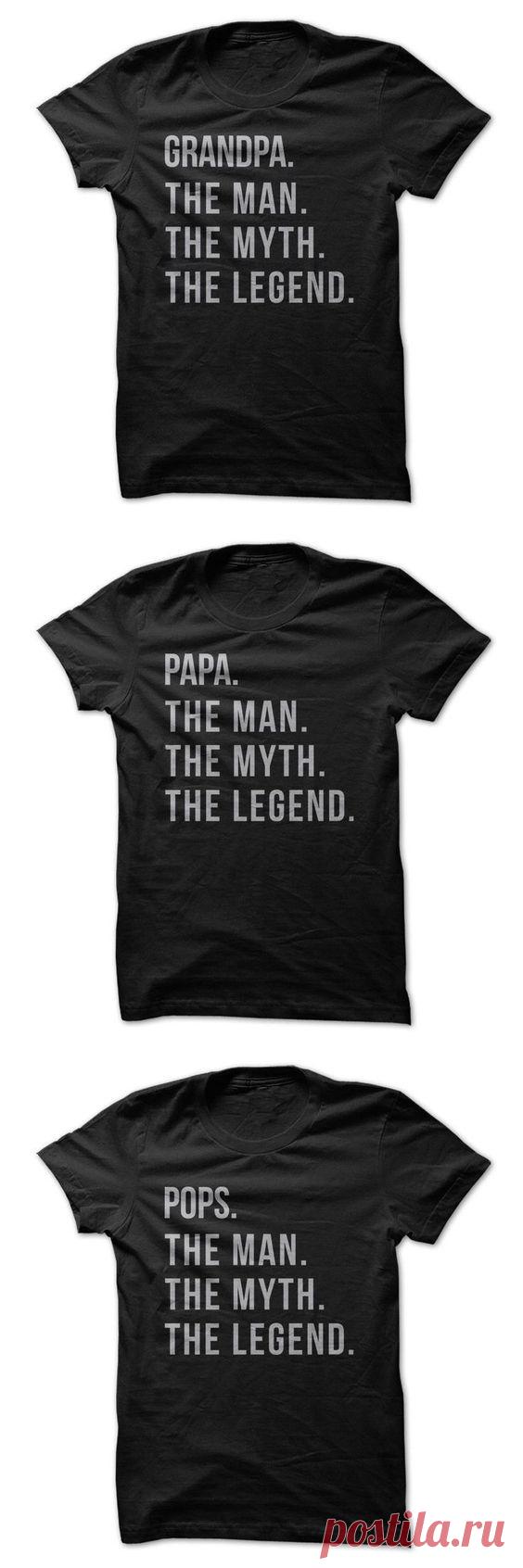 Футболка для дедушки