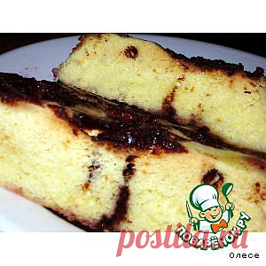 Лимонная коврижка в микроволновке - кулинарный рецепт