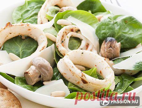 салаты из кальмаров | passion.ru