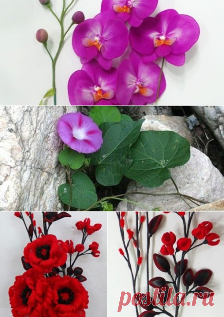 Цветы и поделки из капрона - Handmade-Paradise