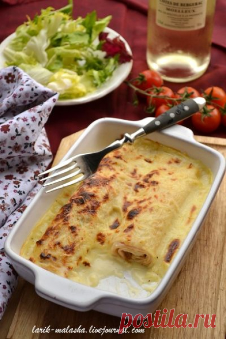 Французское блюдо… Блины по-пикардийски (Ficelle picarde) — Вкусные рецепты