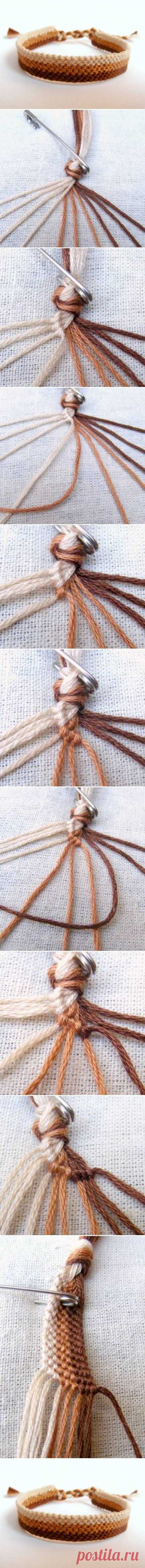 DIY Easy Weave Bracelet