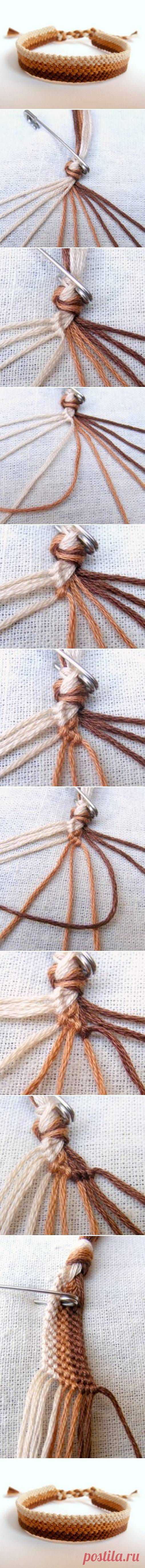 DIY Easy Weave Bracelet
