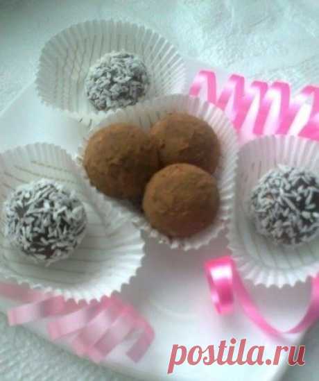 Вкусные домашние конфетки
