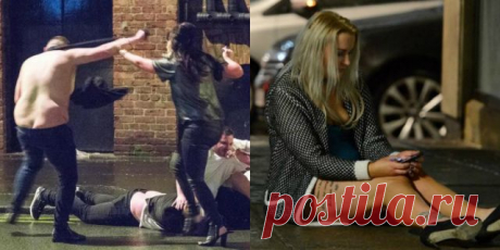 Полуголые дамы, мордобой и валяние на тротурах: британцы с размахом встретили Новый год