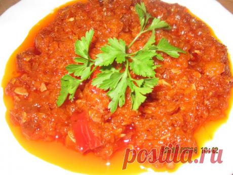 Закуска из кабачков с перцем &quot;Тёщин язык&quot;