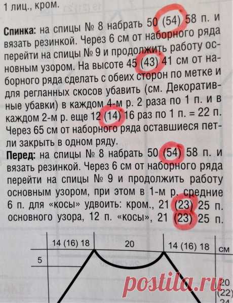 Вязальная шпаргалка. Размеры | SIBKNITTING | Яндекс Дзен