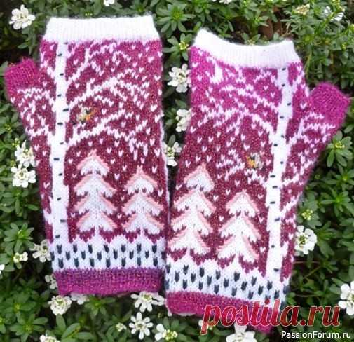 ​Жаккард. Варежки 