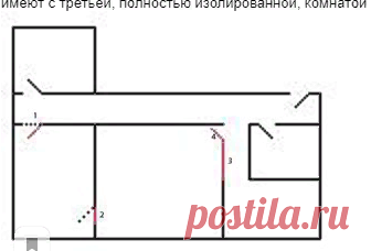 Перепланировка трёхкомнатной хрущёвки