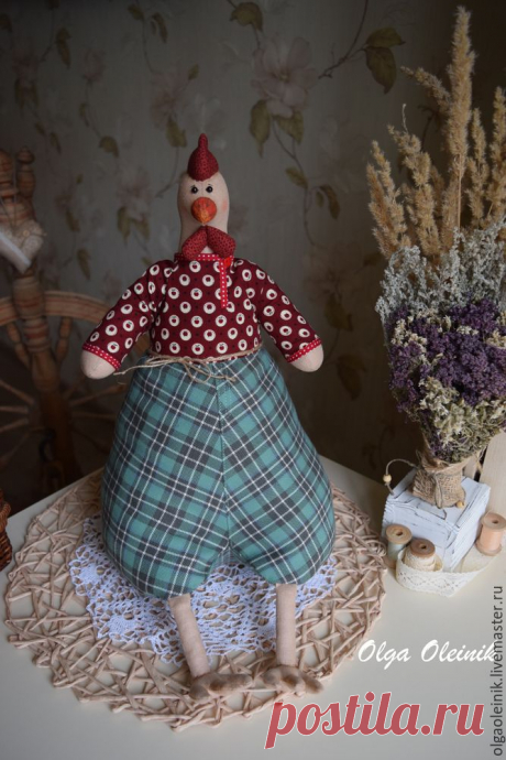Шьем пакетник "Петух — символ 2017 года" - Ярмарка Мастеров - ручная работа, handmade