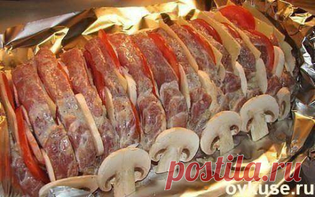 Мясо &quot;Гармошка&quot; - Простые рецепты Овкусе.ру