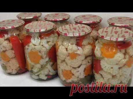 НЕ просто КАПУСТА на зиму, эта цветная капуста ВКУСНЕЕ МЯСА!