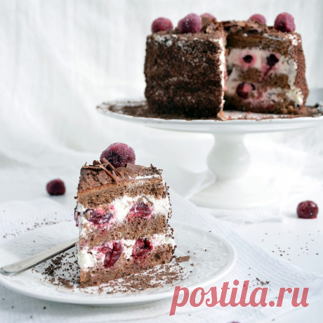 Торт «Черный лес» | HomeBaked