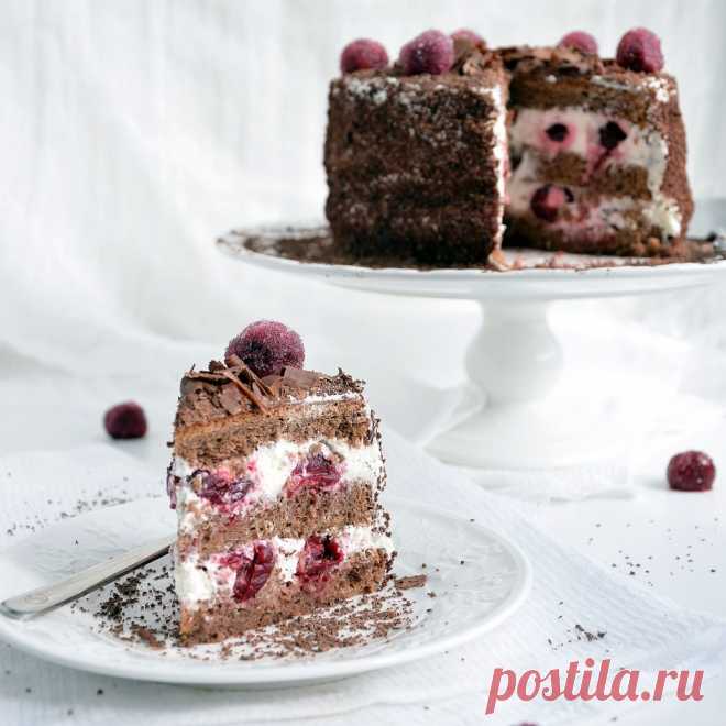 Торт «Черный лес» | HomeBaked