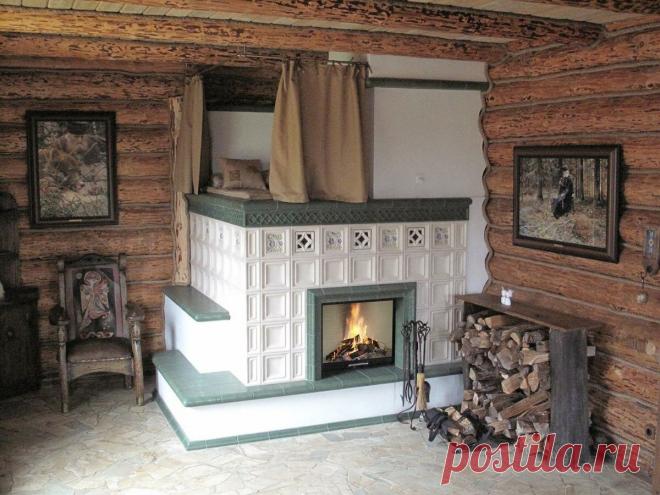 Интерьер частного дома с печью | ТК «Ланской» | Яндекс Дзен