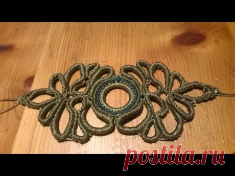 Pulsera macramé "retorcido"