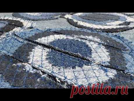 Шьем из джинсов с эффектом! DIY!  Denim! Upcycling!
