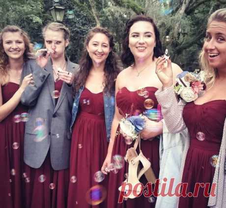 Необычные свадебные фотографии