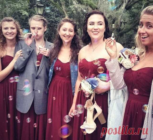 Необычные свадебные фотографии