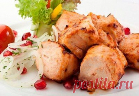 ШАШЛЫК ИЗ КУРИЦЫ ПО-ГРУЗИНСКИ