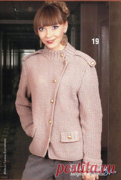 Вязание спицами кофт, балеро, жакетов, жилетов, пуловеров и свитеров » Страница 7