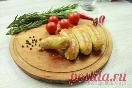 Куриные колбаски с сыром