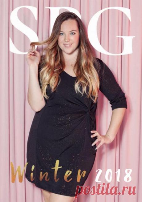 Каталог женской одежды больших размеров испанского бренда SPG Woman зима 2018-2019