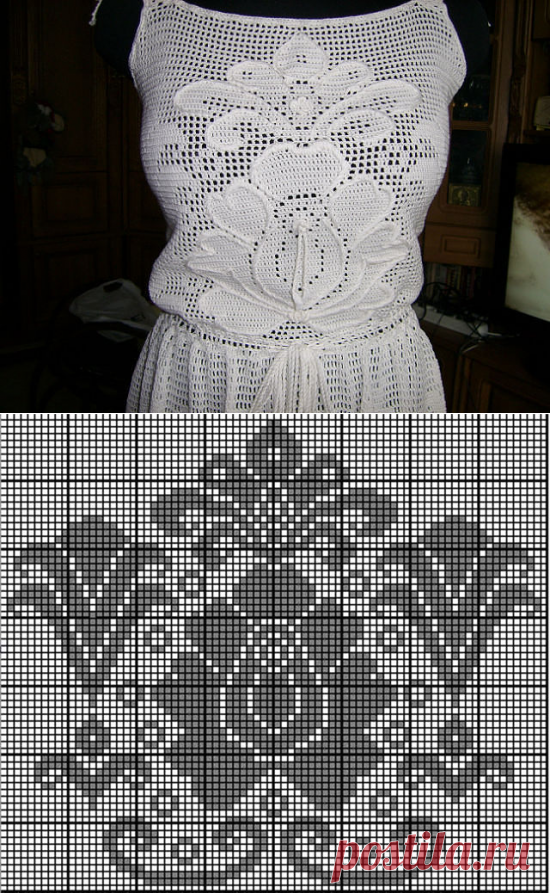 Fillet crocheted pattern. Fillet crochet scheme free | Домоводство для всей семьи.