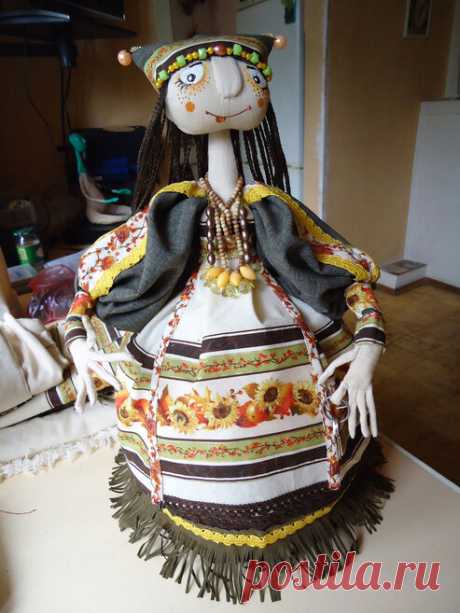 Изготовление куклы на чайник (мастер-класс).
