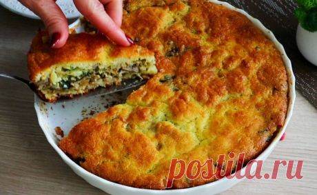 Манник с курицей и грибами — вкусный и простой рецепт