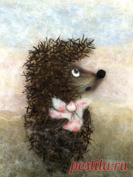 Мастер-класс по шерстяной акварели - Ярмарка Мастеров - ручная работа, handmade