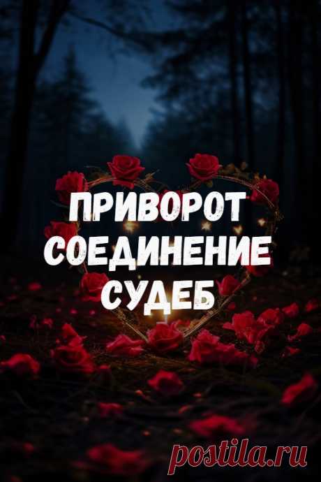 Приворот соединение судеб 
В статье рассказываю про привороты, соединяющие судьбы людей.

Привожу примеры приворотов и ссылку на свой риутал, который вы можете провести самостоятельно.
