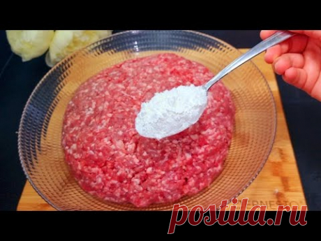 Смешайте ФАРШ И СОДУ ❗БАБУШКА НАУЧИЛА!Готовлю так уже 20 ЛЕТ! Вместо Беляшей и Чебуреков за 10 Минут