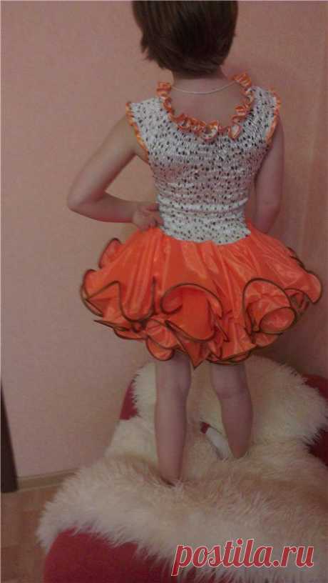 Костюм снежинки коллективно