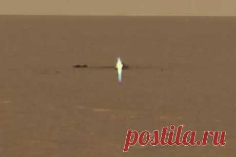 Марсоход Opportunity сфотографировал светящуюся фигуру на фоне дискообразного НЛО - свежие новости Украины и мира