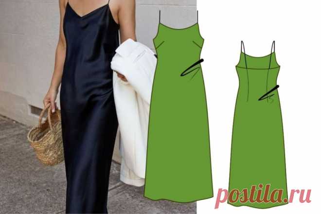 Как выкроить платье по косой | Шить просто — Выкройки-Легко.рф