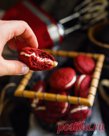 Вупи Красный бархат - прекрасный вариант десерта - Andy Chef - блог о еде и путешествиях, пошаговые рецепты, интернет-магазин для кондитеров