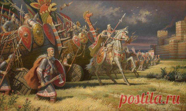 Клятва славянских воинов. Поведение в бою | Гипотезы и факты