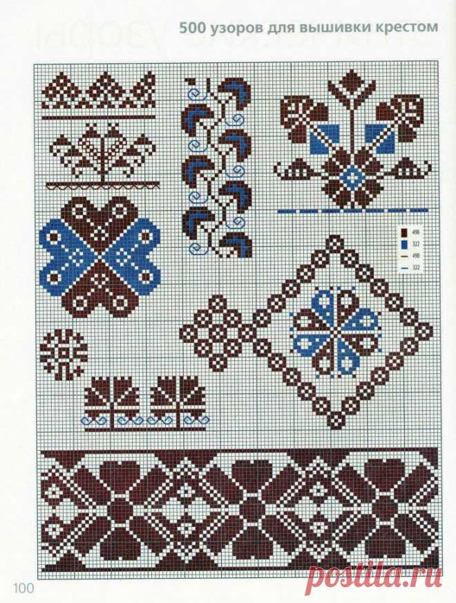 uzory090.jpg (732×967) Орнаменты в украинском стиле