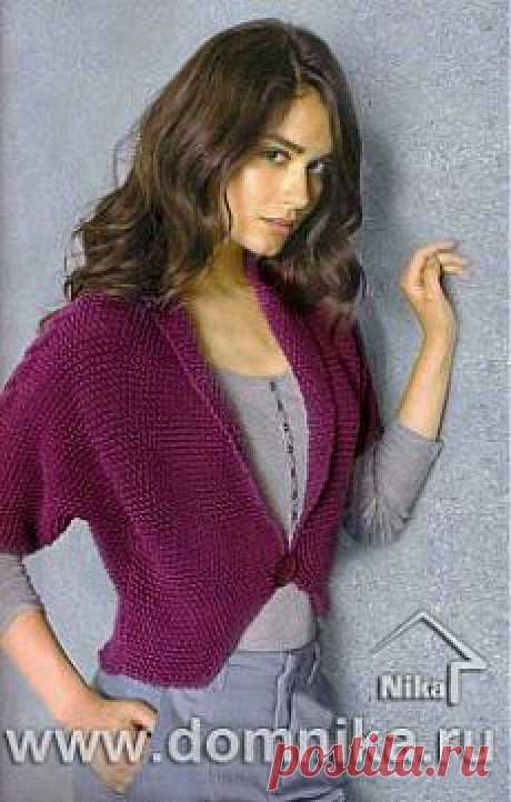 Жакеты » Вязание крючком и спицами схемы и модели