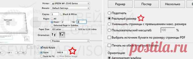 Как распечатать выкройку в формате PDF - советы, отзывы, форум / Швейный Советник