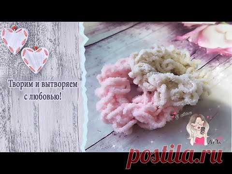 Резиночки из плюша уже в продаже!🧨 Канзаши для подростков! 💝