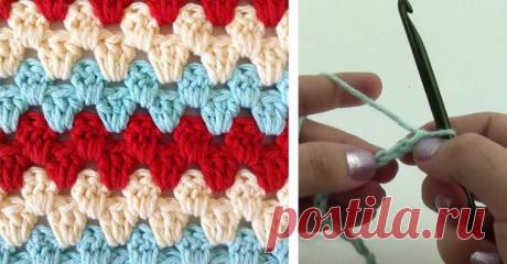 С помощью этого узора вы сможете вязать крючком сказочные вещи!