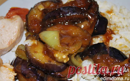 Жареные баклажаны по-китайски | Кулинарные рецепты от «Едим дома!»