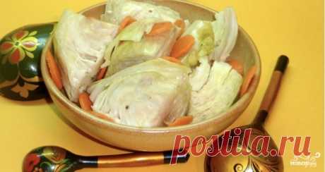 Капуста маринованная быстрая без масла - пошаговый рецепт с фото на Повар.ру
