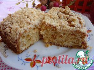 Пирог "Яблоневый цвет" - кулинарный рецепт