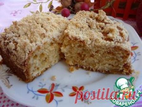 Пирог &quot;Яблоневый цвет&quot; - кулинарный рецепт